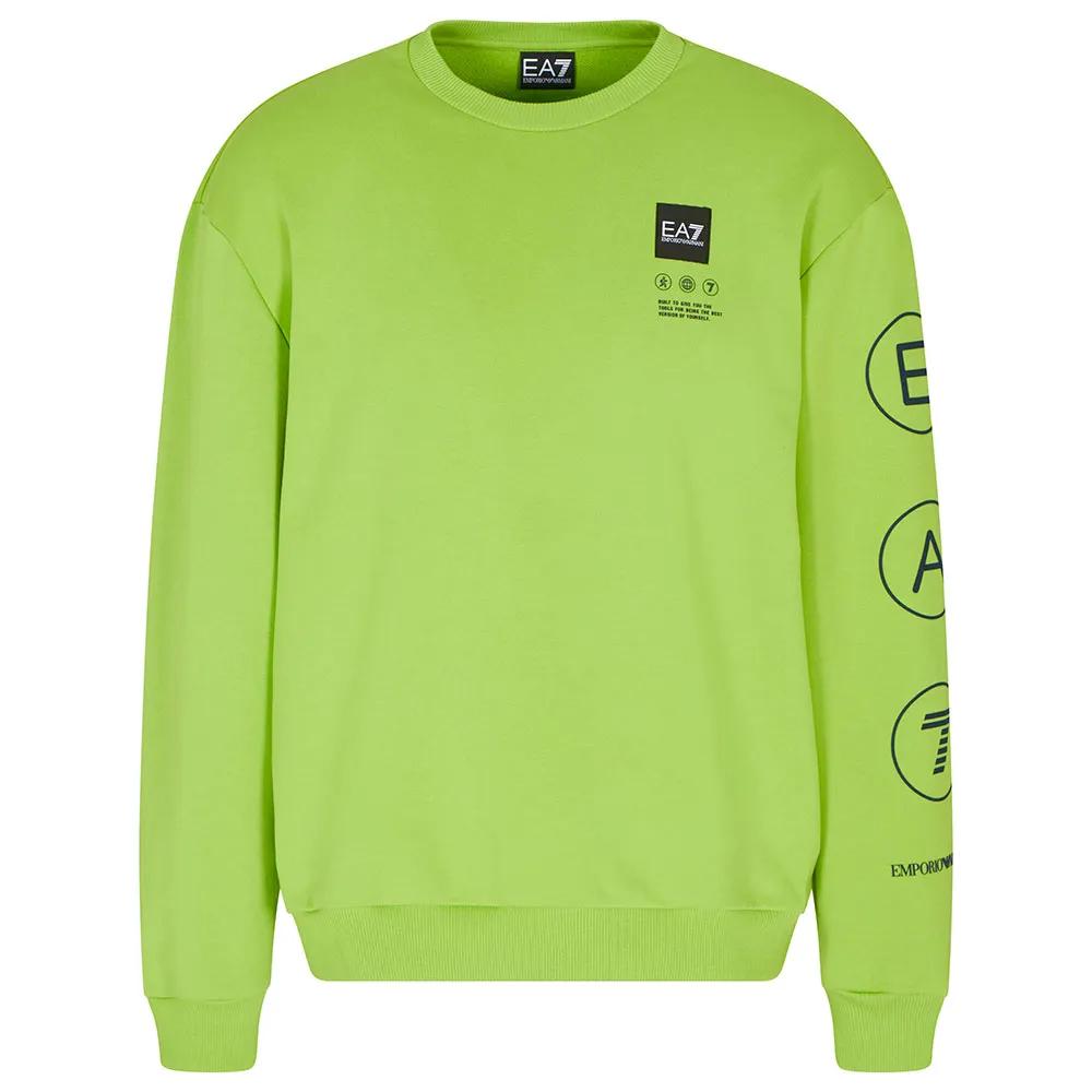 EA7 EMPORIO ARMANI Толстовка Train Logo Series Coft Writings EU XL