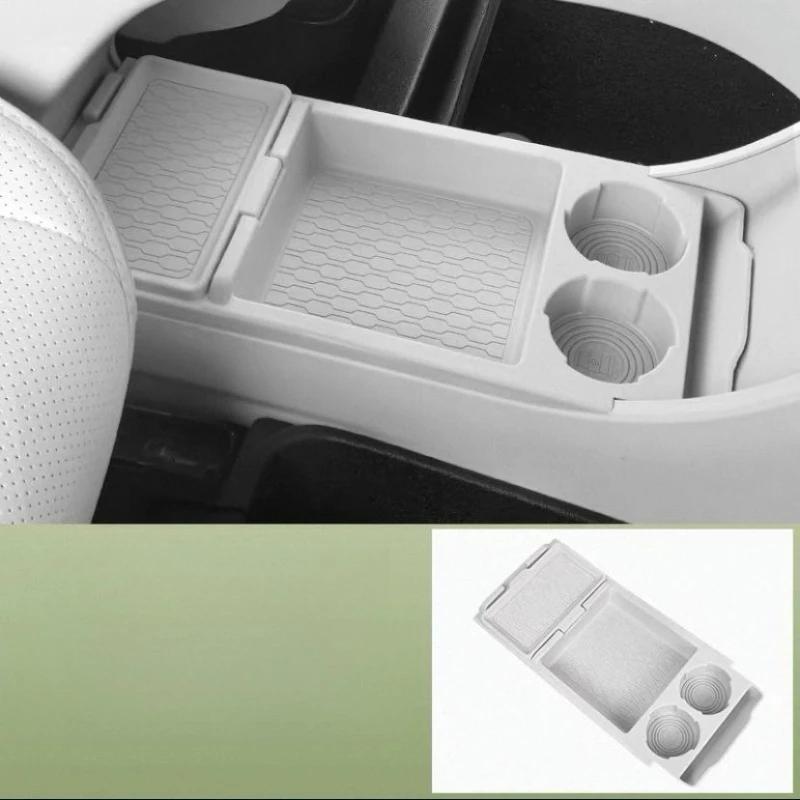 For Geely EX2 Proton eMAS 5 Silicone Center Console Lower Storage Box Non-Slip Car Organizer Tray