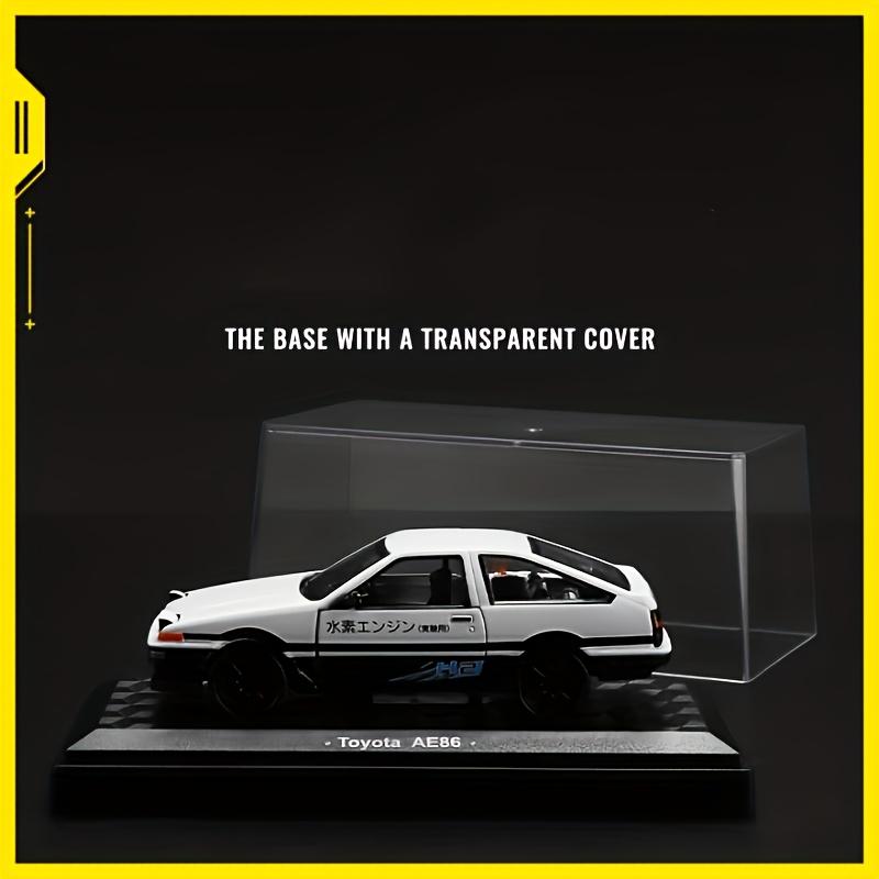 1:37 Scale for TOYOTA AE86 H2 New Energy Car White Alloy Car Model Simulation Static Collection Ornaments Children's Toys Christmas New Year Gifts