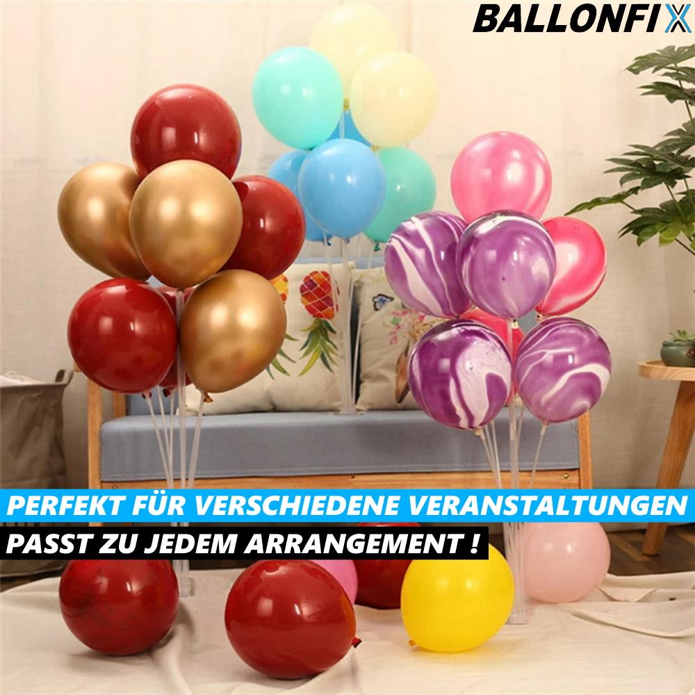 BALLONFIX Balloon Stand Balloon Balloons Wedding Decoration Large Round 70cm 2 Pieces