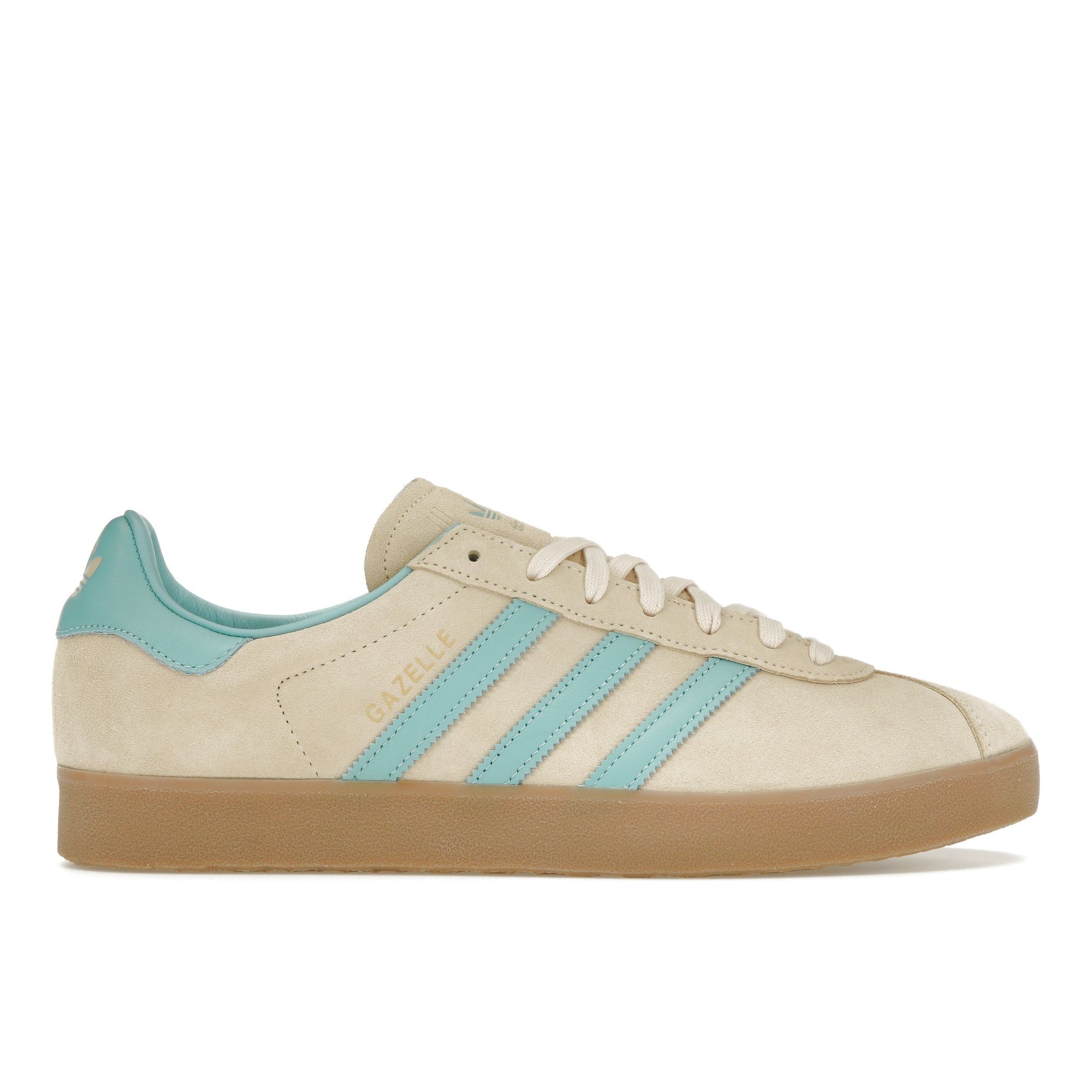 

Adidas Originals Gazelle 85 Unisex Crystal Sand Easy Mint Gum IE3434 37 бежевый