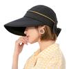 Beach Ladies Cycilng Big Brim Travel Empty Top Removable Sun Hat Women Cap Bucket Hat Fisherman Hat