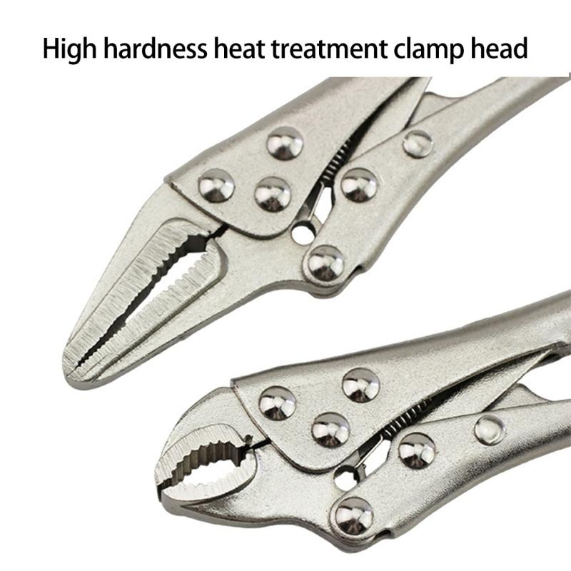 Pack of 3 Reliable Grip Tool Woodworking Pliers for Fixed Pressure Application In Various Industrial and Home Scenario
