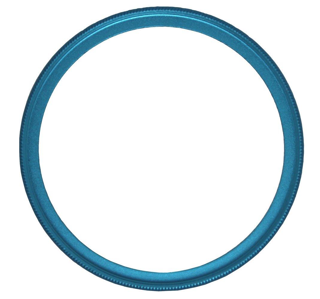 

NinoLite 58mm Blue Frame UV Filter for Camera Lens Lens cap can be attached over the Protection. filter.