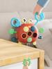 Baby Fun Cartoon Crab Lala Toy Whip Music Puzzle Early Education Toys a Variety of Play Can Be Pressed To Bite