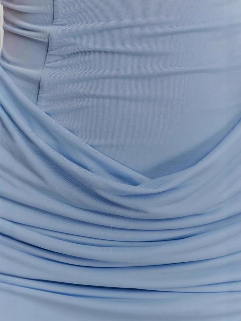 2026 Summer Strapless Bandage Evening Gown Dress for Women