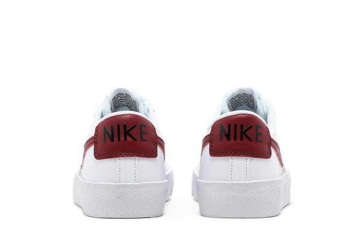 Kids' Sneakers Nike Blazer Low 77 White Team Red (GS) White/Team Red-White-Black