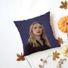 SScarlett Johansson Cushion Cover Washable Linen Pillowcase Soft  for Daily Sofa Bed Home Room Decor
