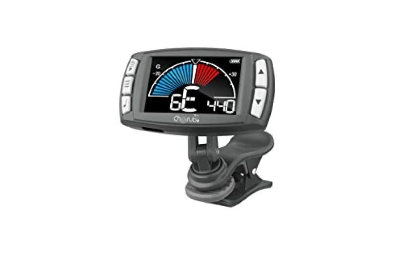 Cherub Rechargeable Clip-on Metro Tuner, 3-in-1: Clip-on Tuner, Metronome, and Tone Generator. Rechargeable, Easy-to-Read Display, Multiple Tuning