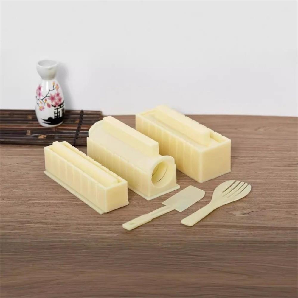 Portable Sushi Molder DIY Japanese Sushi Tools Triangle 10pcs Sushi Making Kit  Food Stall