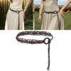 Adjustable Braided Belt For Women Natural Cotton Waist Chain Bohemian Style Waist Rope Decoration For Dresses Jeans