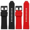Silikon Kauçuk Bilezik Saat Kayışı 24mm 26mm 28mm dizel DZ4496 DZ4427 DZ4487 DZ4323 DZ4318 DZ4305 Erkek Saat Kayışı