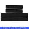 Vtear Car Interior Door Sill Stickers Cover Decoration Exterior Pad Trunk Rear Bumper Mat Accessories Parts For Voyah FREE 2024