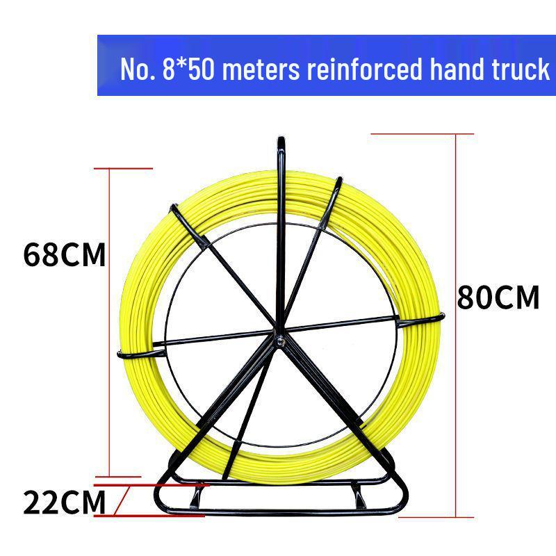 Fiberglass Cable Puller & Pipe Threader for Electricians