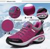 2026 Women's Breathable Shock-Absorbing Sports Shoes, Thick Sole, Height-Boosting Air Cushion, Fashionable Casual Travel Footwear.