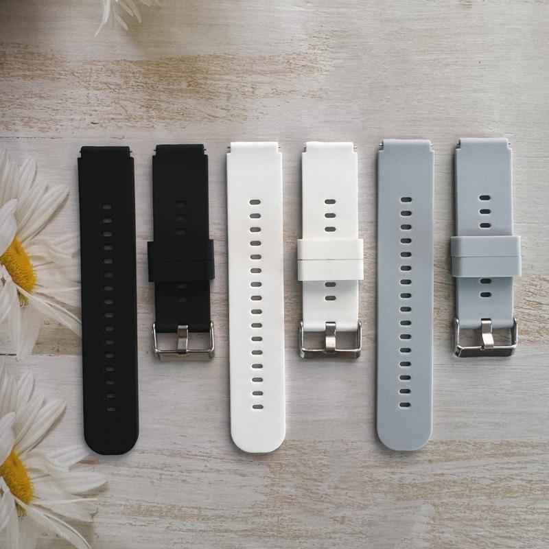 1 Stück 22 mm Ersatz-Silikonarmband Universalarmband Zubehör Hohe Qualität oder Samsung Active Smartwatch-Armband Huawei Watch