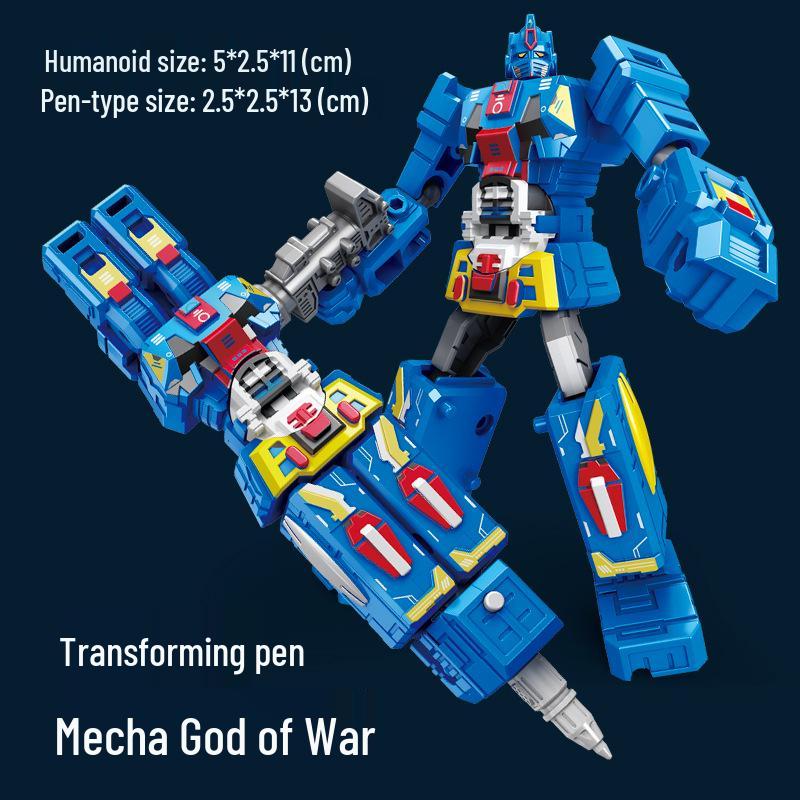 Transforming Robot Ballpoint Pen - Creative Toy Gift for Kids