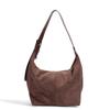South Korean Niche Design Soft Dumpling Bag Women's Suede Retro Commuting Shoulder Cross-slung Tote
