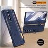 Originalt Støtteben Hengslet Beskyttelsesdeksel For Samsung Galaxy Z Fold 7 6 5 4 3 Spor for Pekepenn Skjermglassfilm Linse Støtsikkert Deksel