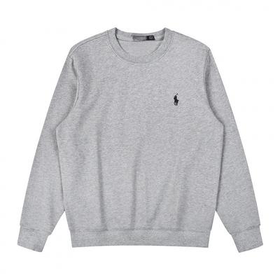 Langarm T-Shirt Herren Stickerei Pullover Locker Lässig Rundhals Sweatshirt