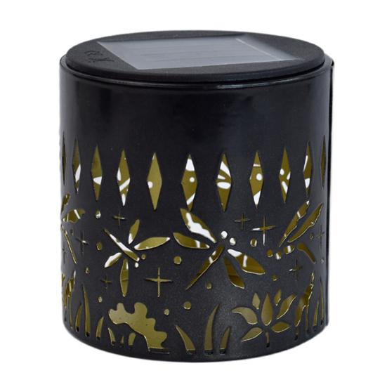 Solar Wall Light, Hummingbird Butterfly Projection Lantern, Waterproof Outdoor Garden Fence Lamp for Yard Patio Decor
