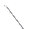 50cm Plastic Fold Folding Key Finder Key Chains Measuring Tool Measure Carpenter Key Ring