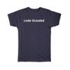 Code Blooded Funny Sign For Programmer Developer Computer Nerd T Shirt