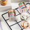 Retro Flower vintage Washi tape set, suitable for DIY photo frames, diaries, gift box packaging, exquisite decorative items