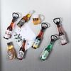 8pcs Beer Bottle Opener Beer Refrigerator Magnet Creative Bottle Opener