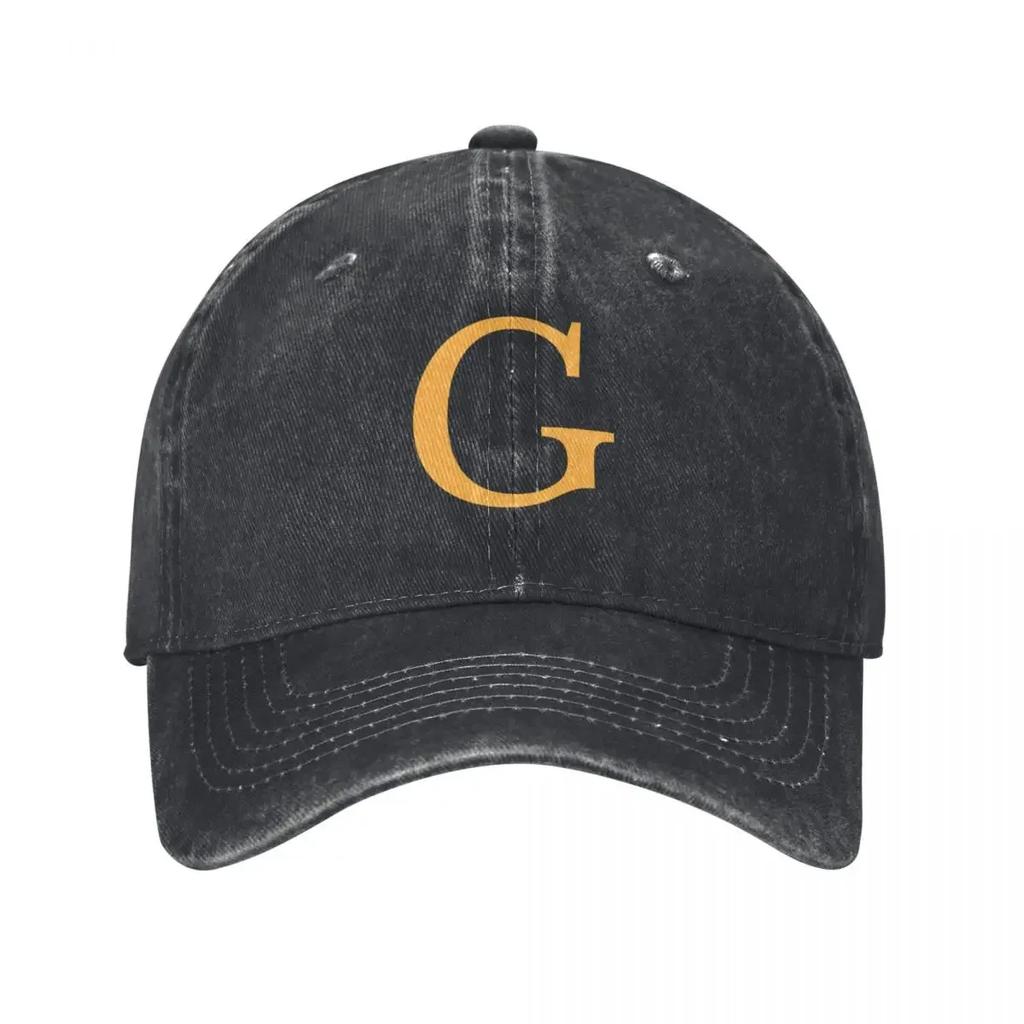 Letter G Orange Color Baseball Cap Cute Fashion Beach Hat Baseball Cap Golf Wear Golf Women Unisexs