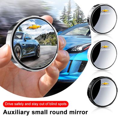2Pcs Adjustable 360 Degree Car Blind Spot Rear View Mirror Angle For Cruze Malibu Sail Spark Captiva Equinox Trax Tracker AVEO Lova RV