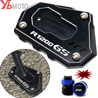 Motorcycle CNC Side Kickstand Stand Extension Plate For BMW R1200GS LC K50 R1200GS Adventure LC K51 R 1200 GS Side Stand