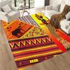 African Cultural Heritage Floor Mats for Living Room, Bedroom and Room Decoration Are Suitable for Gifts.