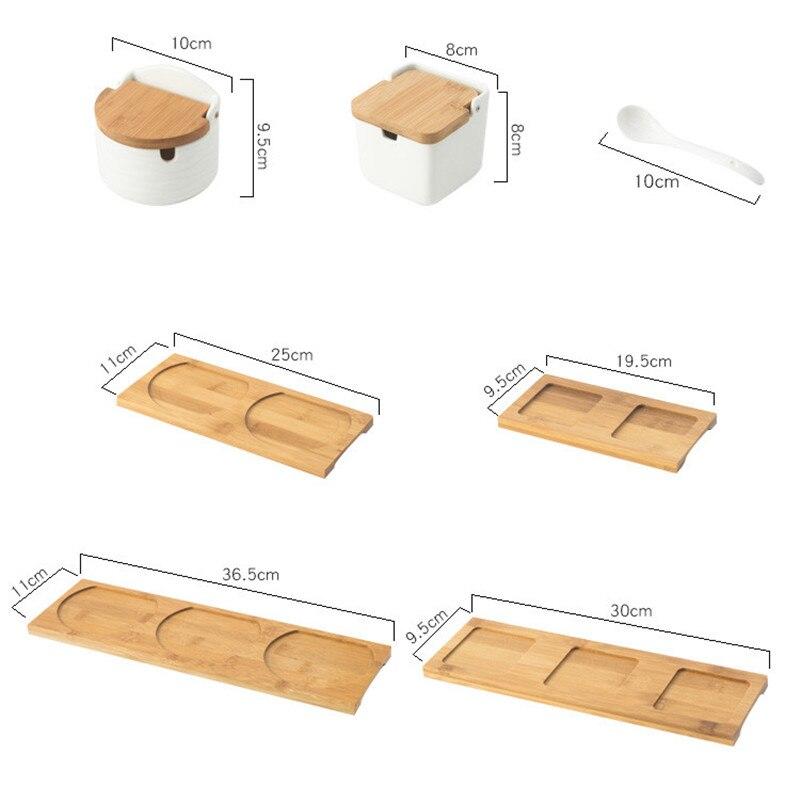 European Creative Ceramic Flip Seasoning Jar Cruet Salt Storage Tank Simple Spice Jar Kitchen Supplies Pepper Box Condiment Pot