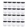 Empty Pet Jar with Lid Multipurpose Storage Bottle Slime Cosmetics Container