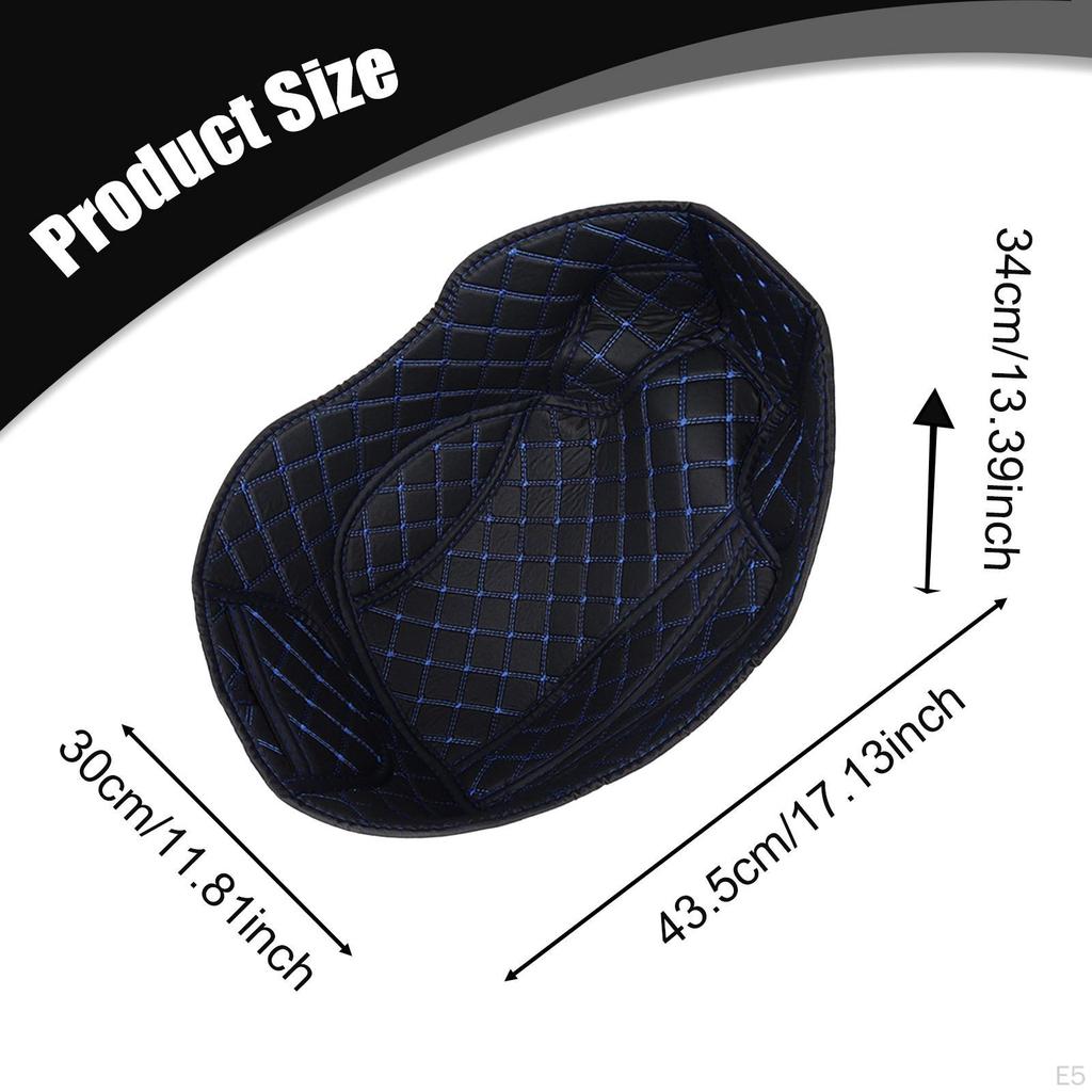 Motorcycle Seat Bucket Pad Cargo Trunk Sitting Lining Mat for Nmax155