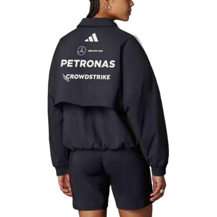 adidas Giacca X MERCEDES AMG PETRONAS F1 TEAM Donna Nero/Bianco JX0751