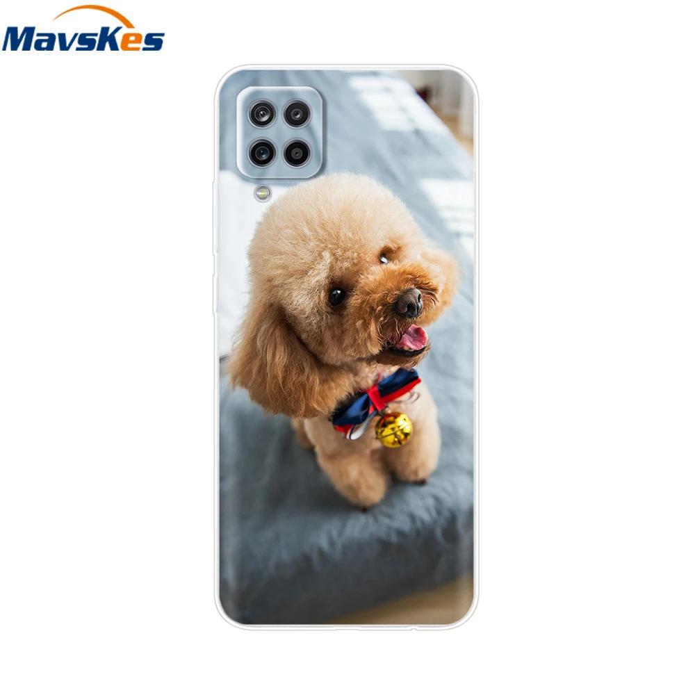 Phone Case For Samsung Galaxy A12 Case SamsungA12 Silicone Clear TPU Painted Soft Cover For Samsung A12 A 12 Bumper Fundas Etui
