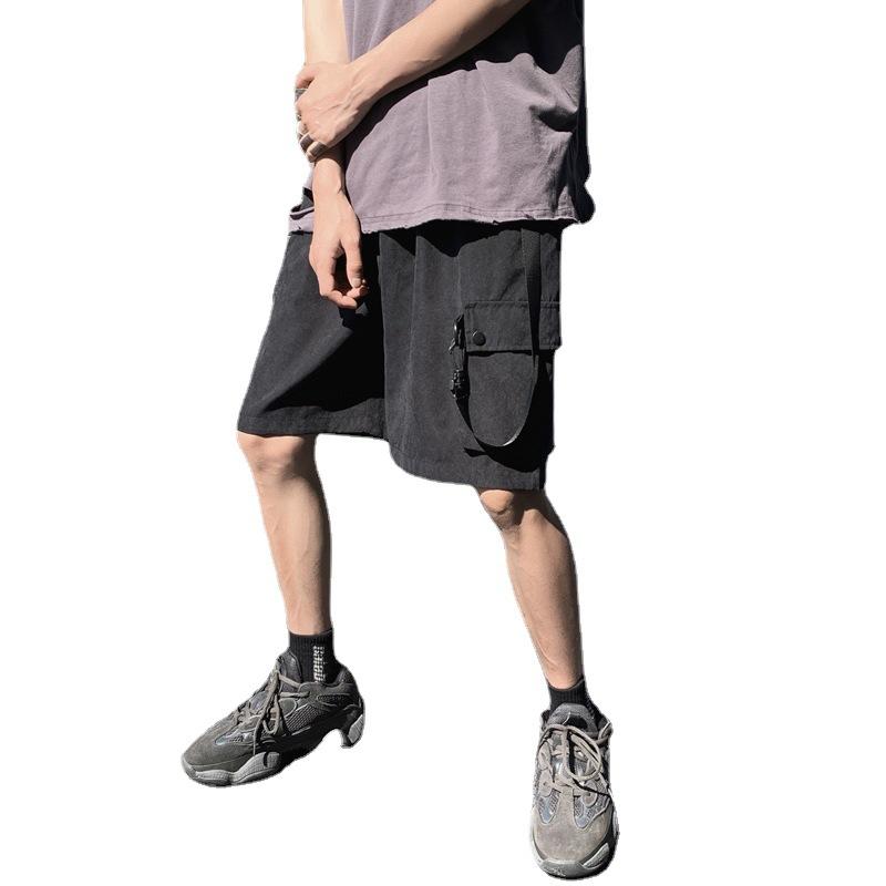 Pracovní kalhoty Pánské letní volné ležérní kalhoty ins Vnější šortky Módní sportovní kalhoty