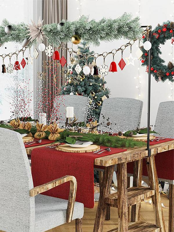 Over The Table Rod Stand Adjustable Length Suitable For Multi Table Size Metal Balloon Flower Arch Stand Decoration for Weddings