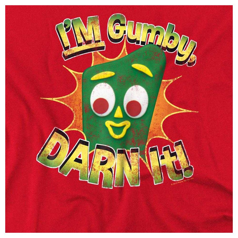 Gumby Unisex Adult Darn It T-Shirt