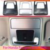 For Honda Passport 2025 2026 Car Accessories ABS Matte Chrome Interior Lights Reading Lights Trim Cover