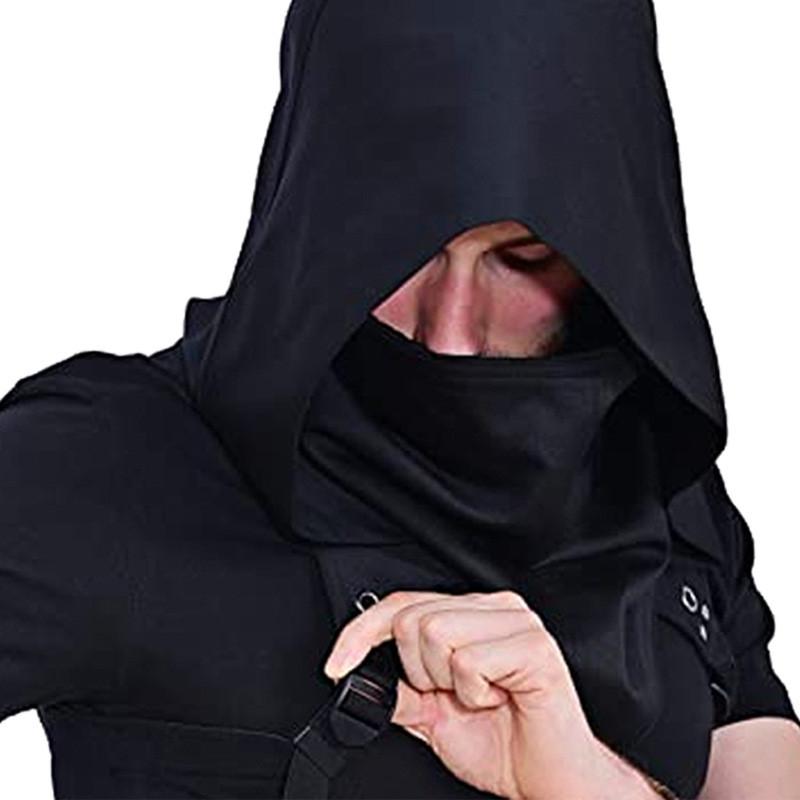 Stilvoller Unisex Mittelalterlicher Assassinen-Inspirierter Kapuzenumhang Für Spielcharakter Cosplay