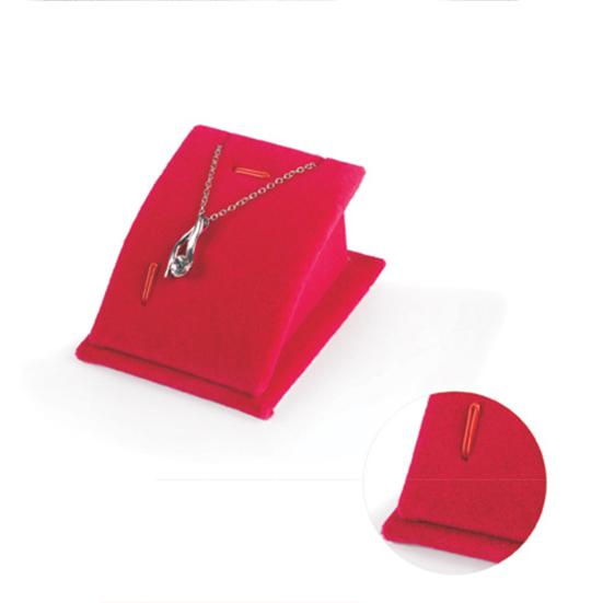 Velvet Holder Necklace Pendant Chain Jewelry Display Stand Show Rack
