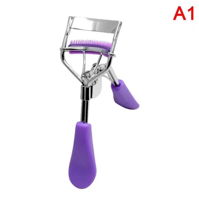 

1 шт. женские профессиональные щипцы для завивки ресниц с расческой, пинцет, зажим для завивки, косметический инструмент для красоты глаз