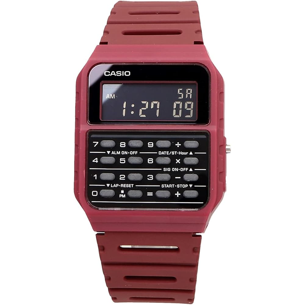 [Casio Standard] Watch with Calculator Function: Calculator Watch CA-53WF-4B (International Model...