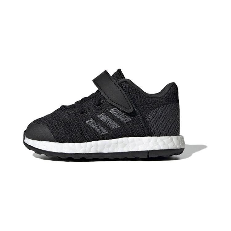 

Adidas Pureboost Go El I Slip Resistant Low top Toddler Shoes Black White Infant And Toddler F34017 23