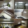 Motion Sensor Night Light Potable 6/10 LED Closet Lights Battery Powered Wireless Cabinet IR Infrared Motion Detector Wall Lamp