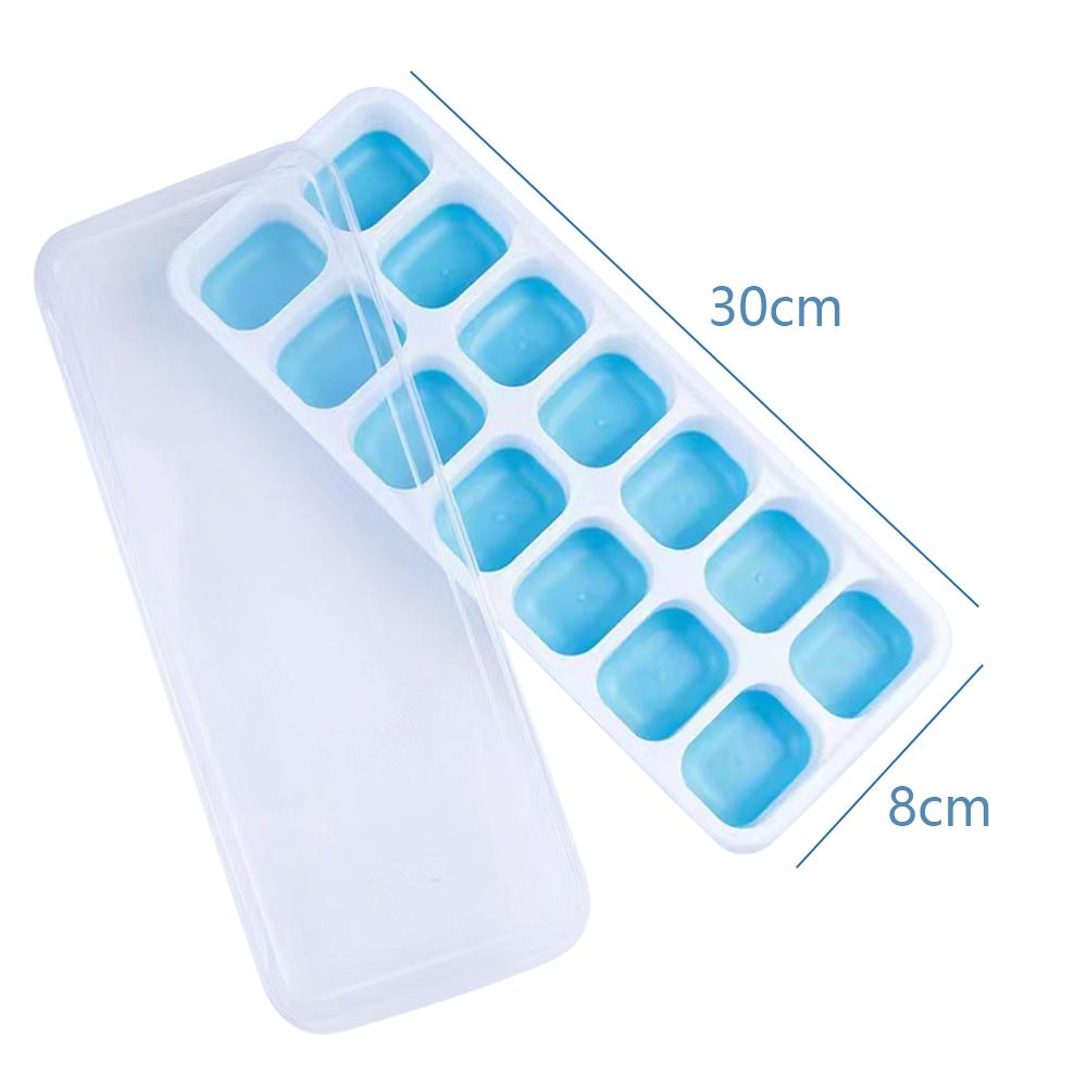 1 Pcs Ice Mold Silicone 14 Grid Ice Tray Square Ice Tray Mold Easy To Mold Silicone Ice Shape ZPG