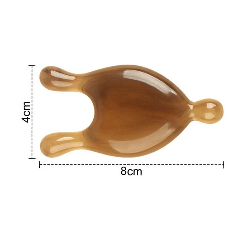 Guasha Resin Massage Comb Face Eye Lifting Scraping Spa Massage Plate Reduce Puffiness Meridian Dredging Stick Nose Massage Tool